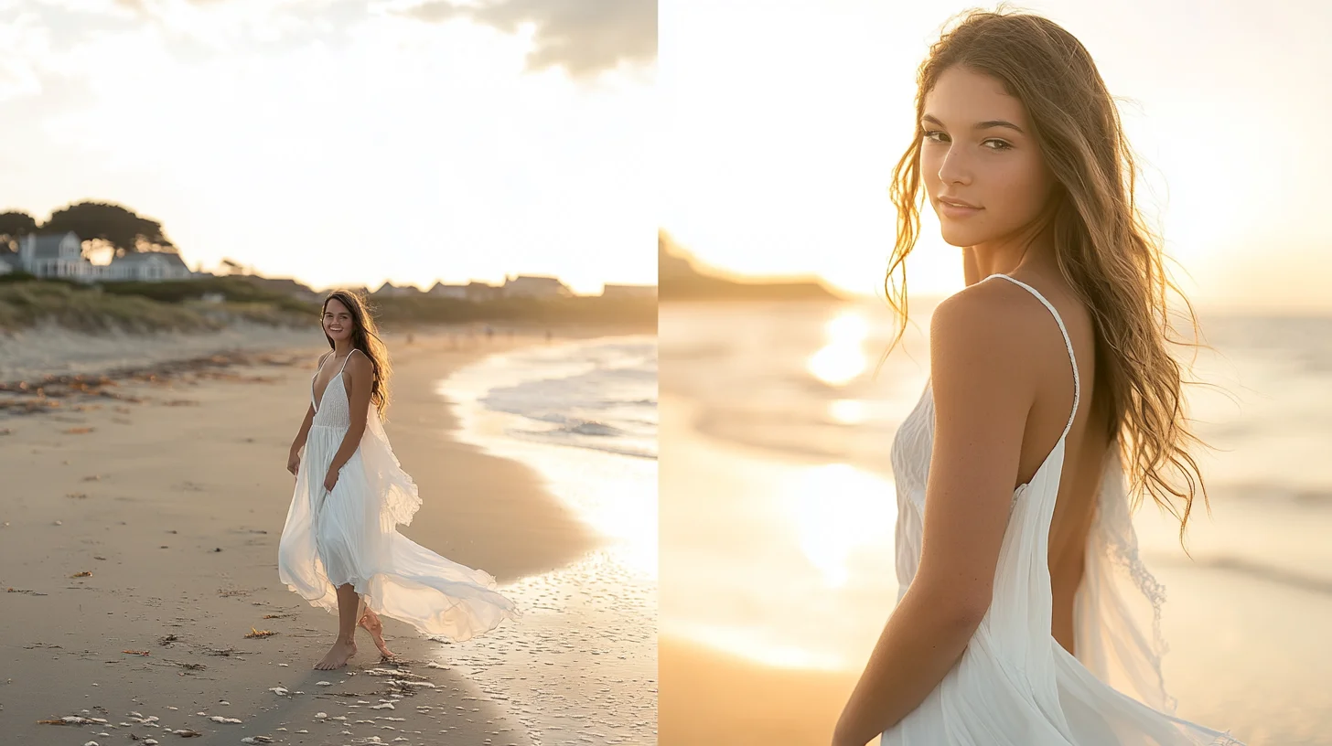 Senior portrait ideas on the South Shore of Massachusetts — beach, park, and harbor inspiration
