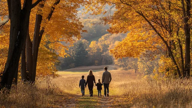 Best Fall Portrait Locations in Hingham, MA