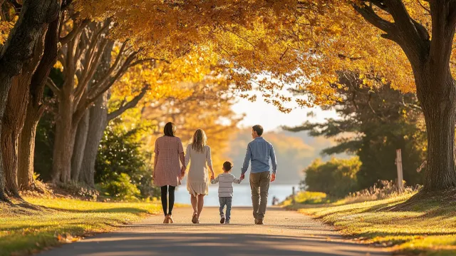 Family Portrait Locations in Hingham, MA