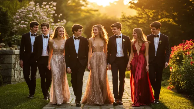 Prom and Homecoming Portraits on the South Shore, MA