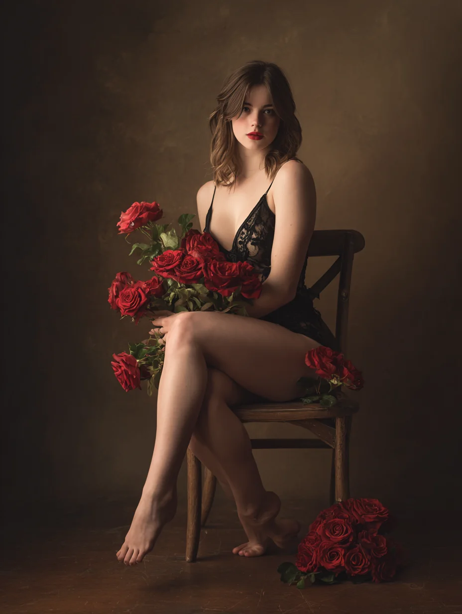 Birthday photoshoot example from a studio or outdoor session in Rockland MA