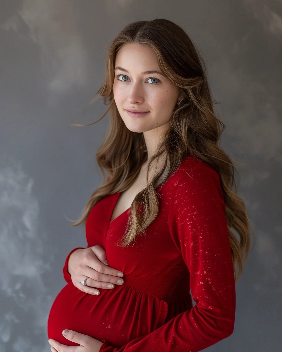 Outdoor maternity portrait session, South Shore MA