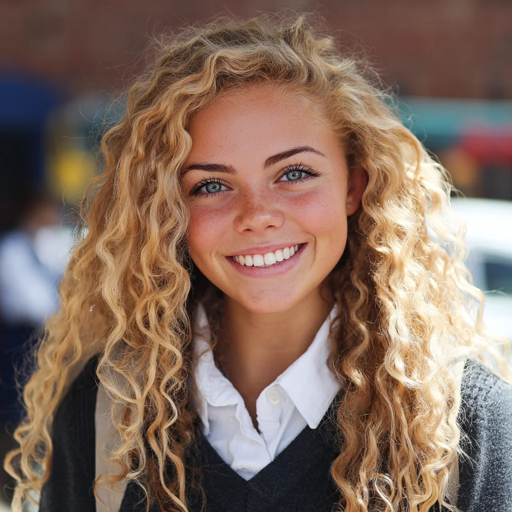 Casual, natural senior portrait session outdoors