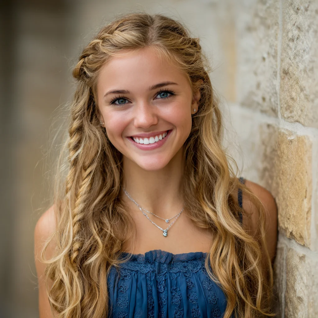 High school senior portrait on the South Shore of Massachusetts