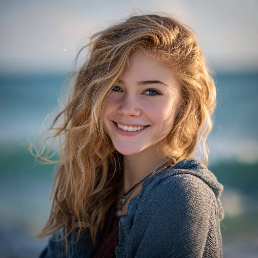 Senior portrait session in Norwell MA, natural outdoor setting