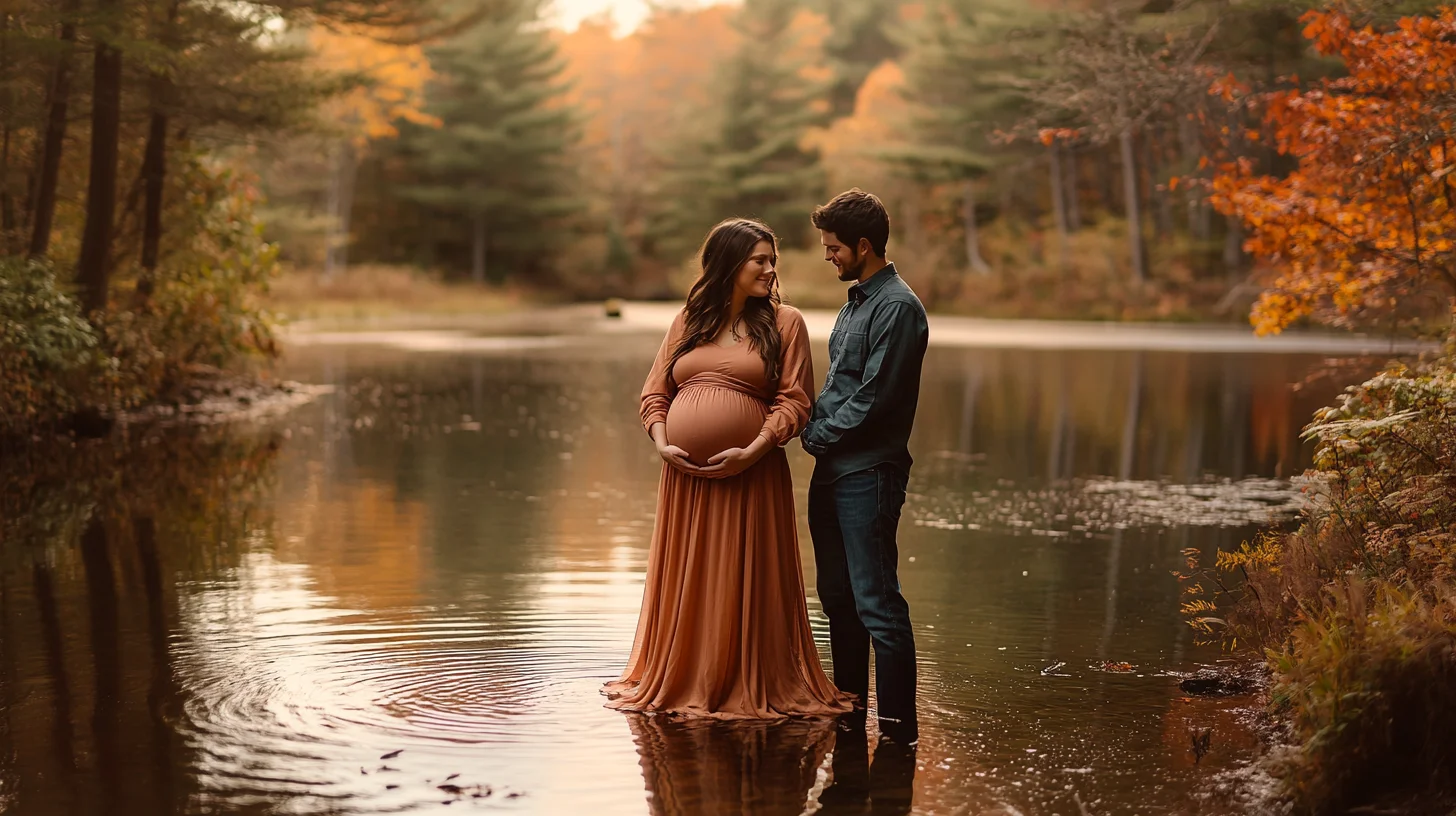 Maternity session in Braintree MA — South Shore Photography at Pond Meadow Park