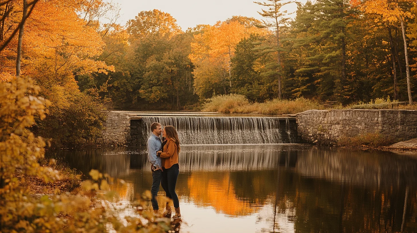 Engagement session in Kingston MA — South Shore Photography