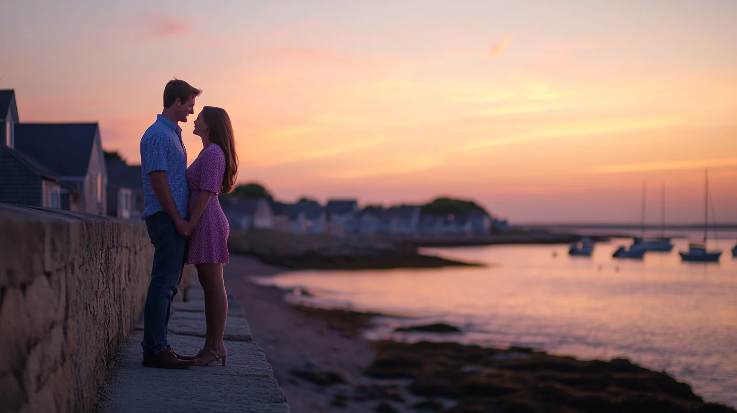 Engagement session in Marshfield MA — South Shore Photography